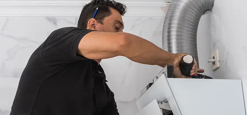 Precision In-wall Dryer Vent Cleaning & Rerouting Corrections in Frisco, TX
